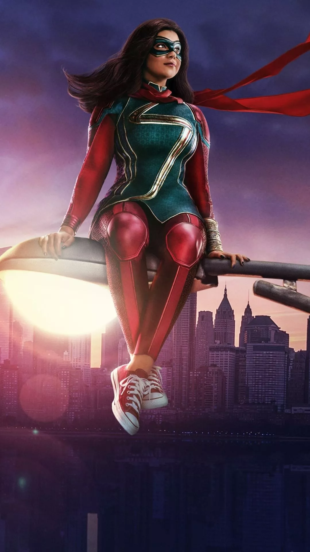 Ms. Marvel Phone Wallpaper