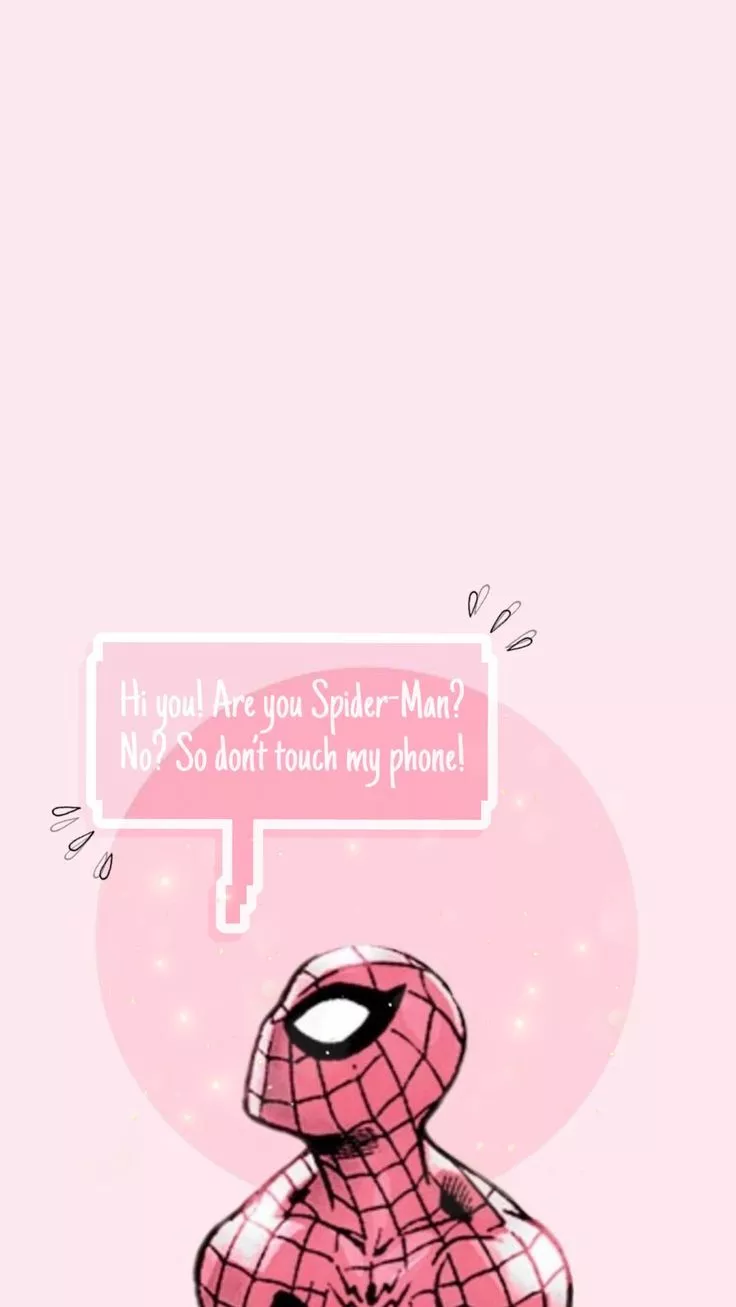 Spider Man Pink Wallpaper Background