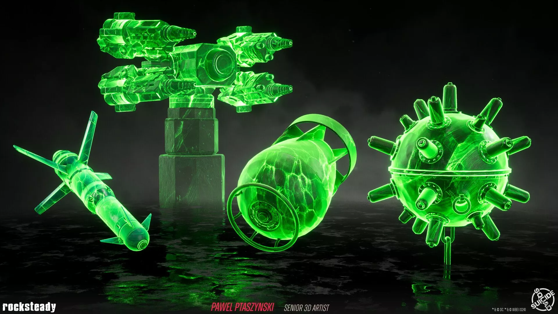 Green Lantern Assets