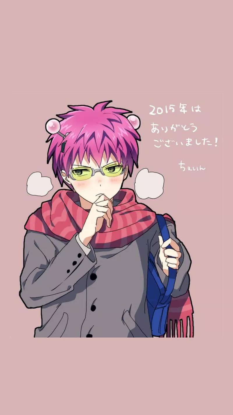 Saiki k, anime, anime boy, cute, kusuo