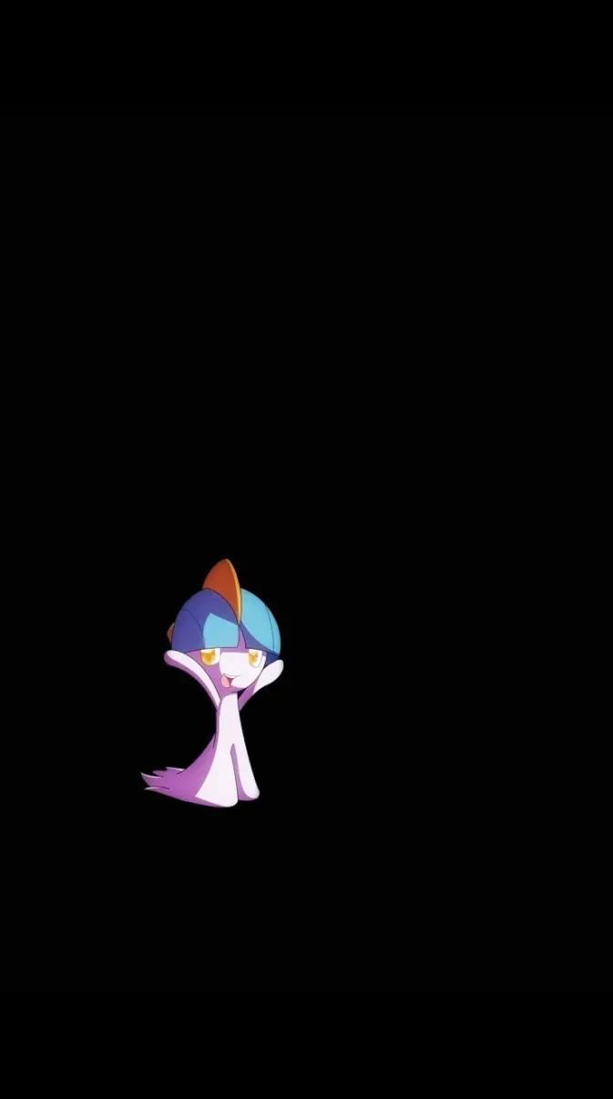 Shiny ralts wallpaper