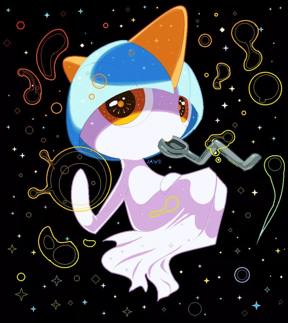 Download Shiny Ralts Graphic With Bent