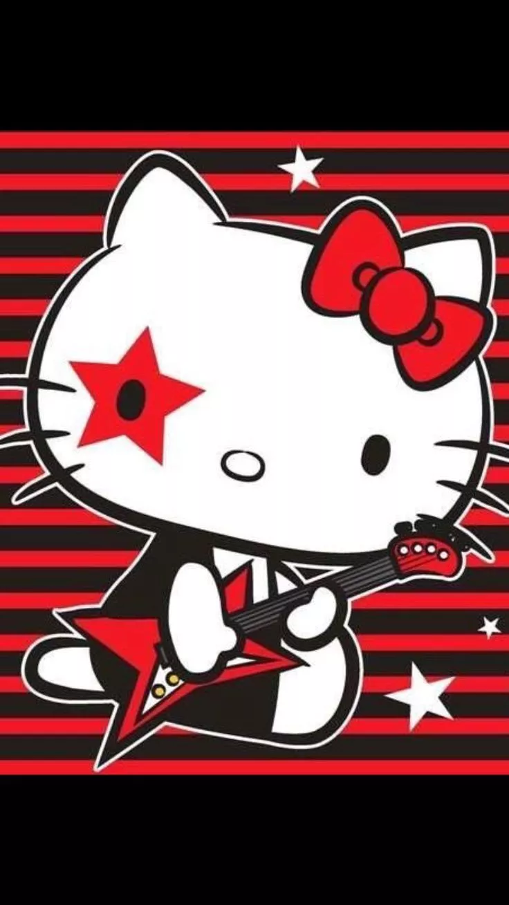 Heavy metal Hello Kitty