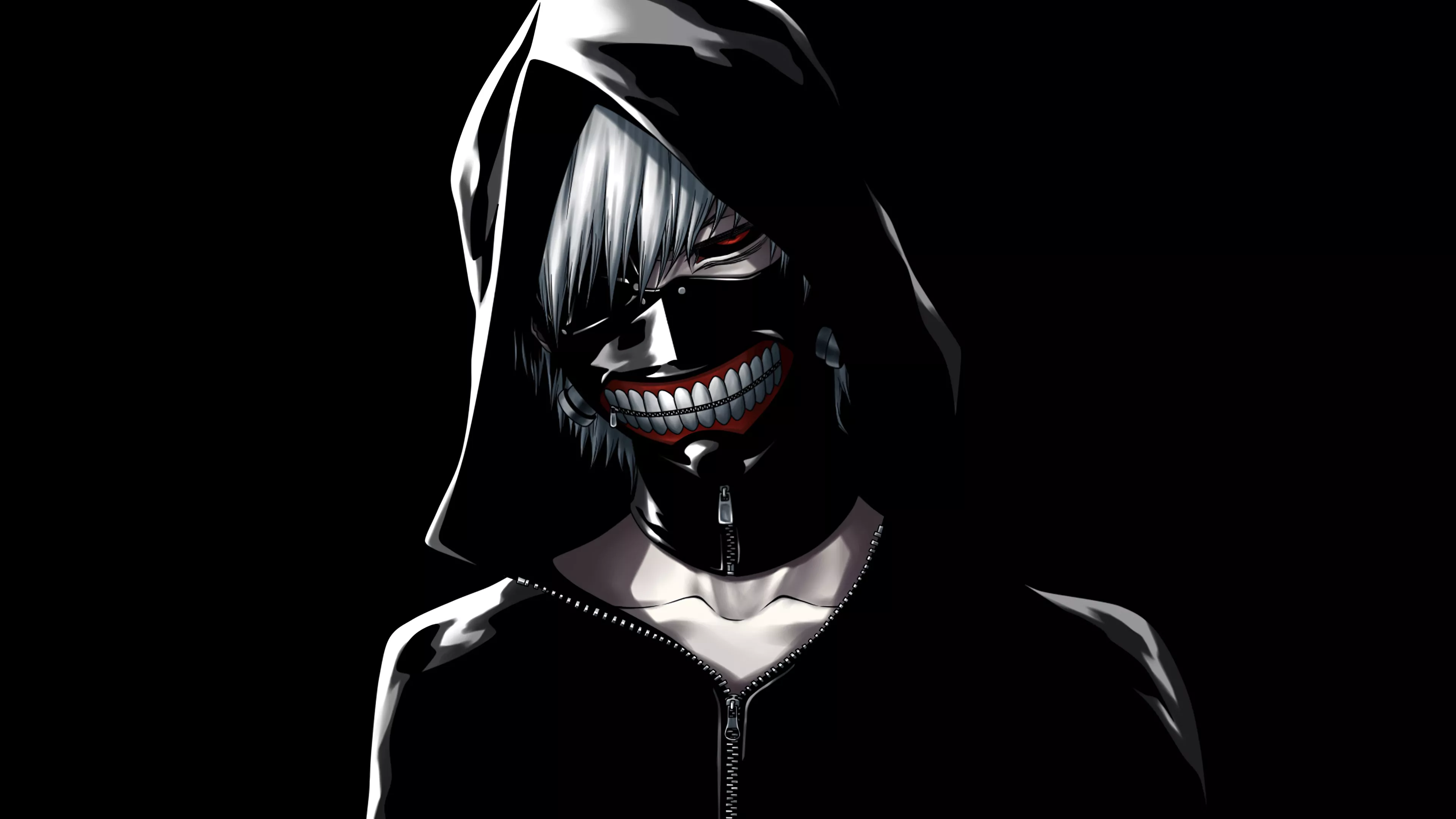 Ken Kaneki Wallpaper 4K, AMOLED, Tokyo