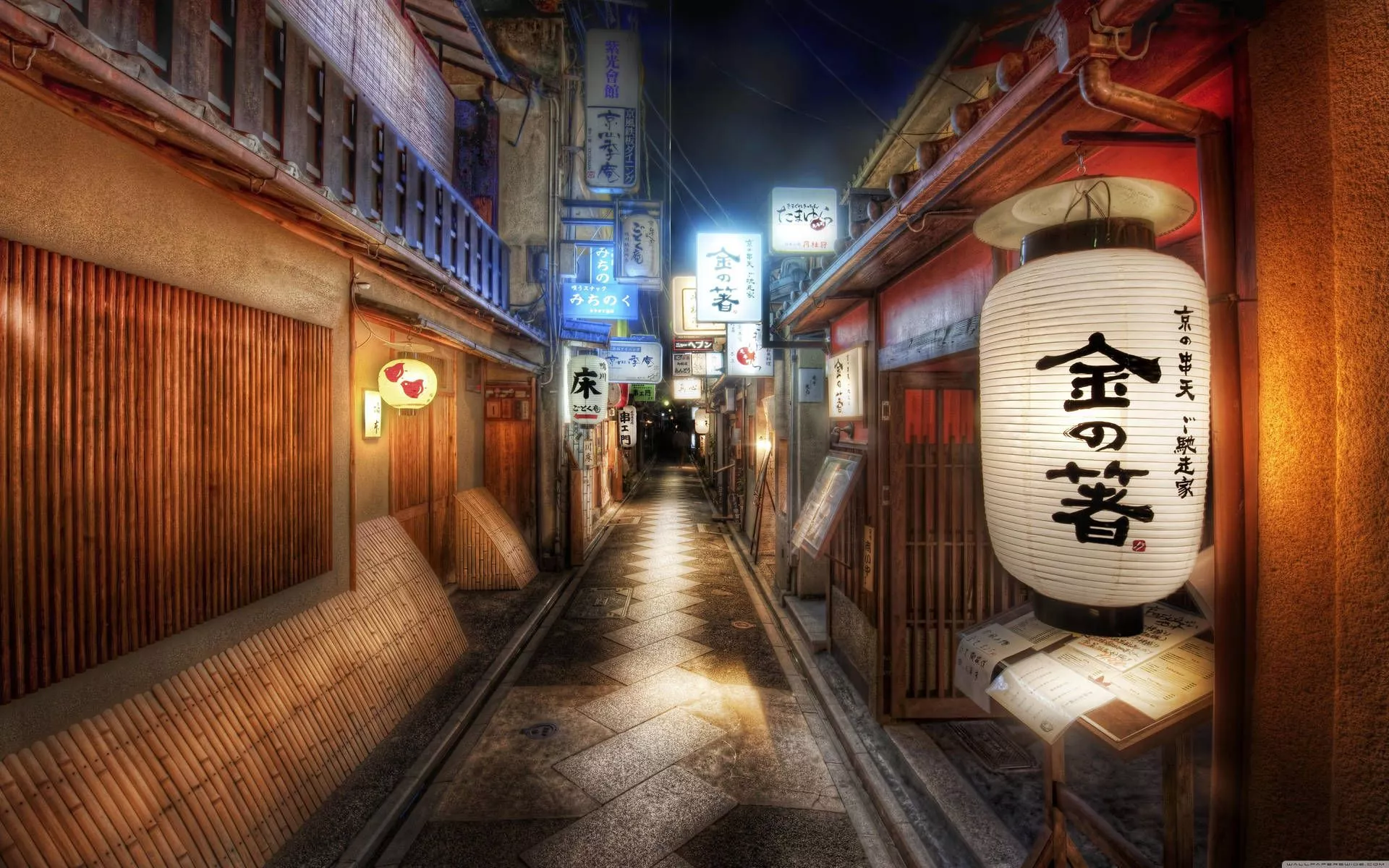 Japanese Anime City Wallpaper