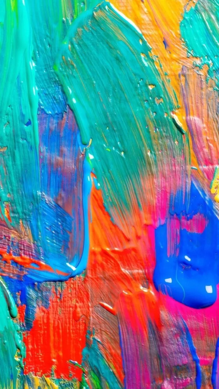 HD IPhone Wallpaper Painting Brush Strokes