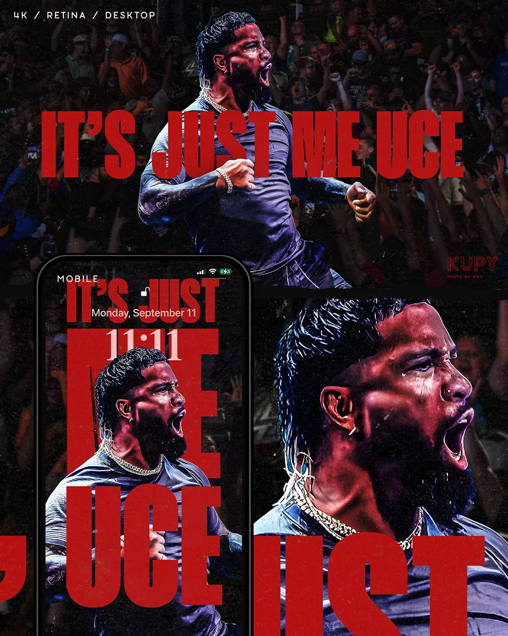 UCE! Jey Uso WWE Wallpaper