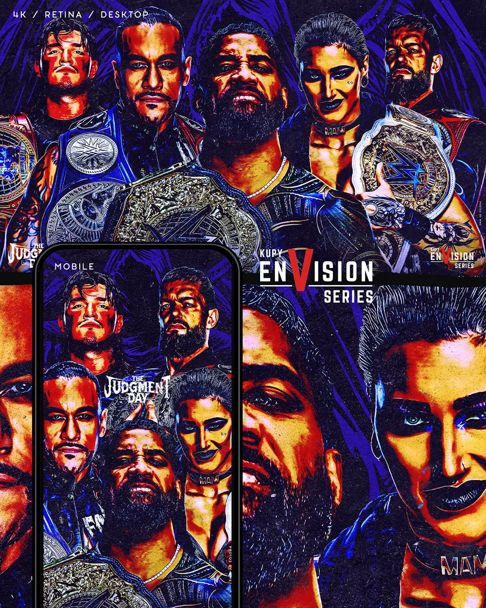 Jey Uso) WWE wallpaper! 4K, Retina, HD