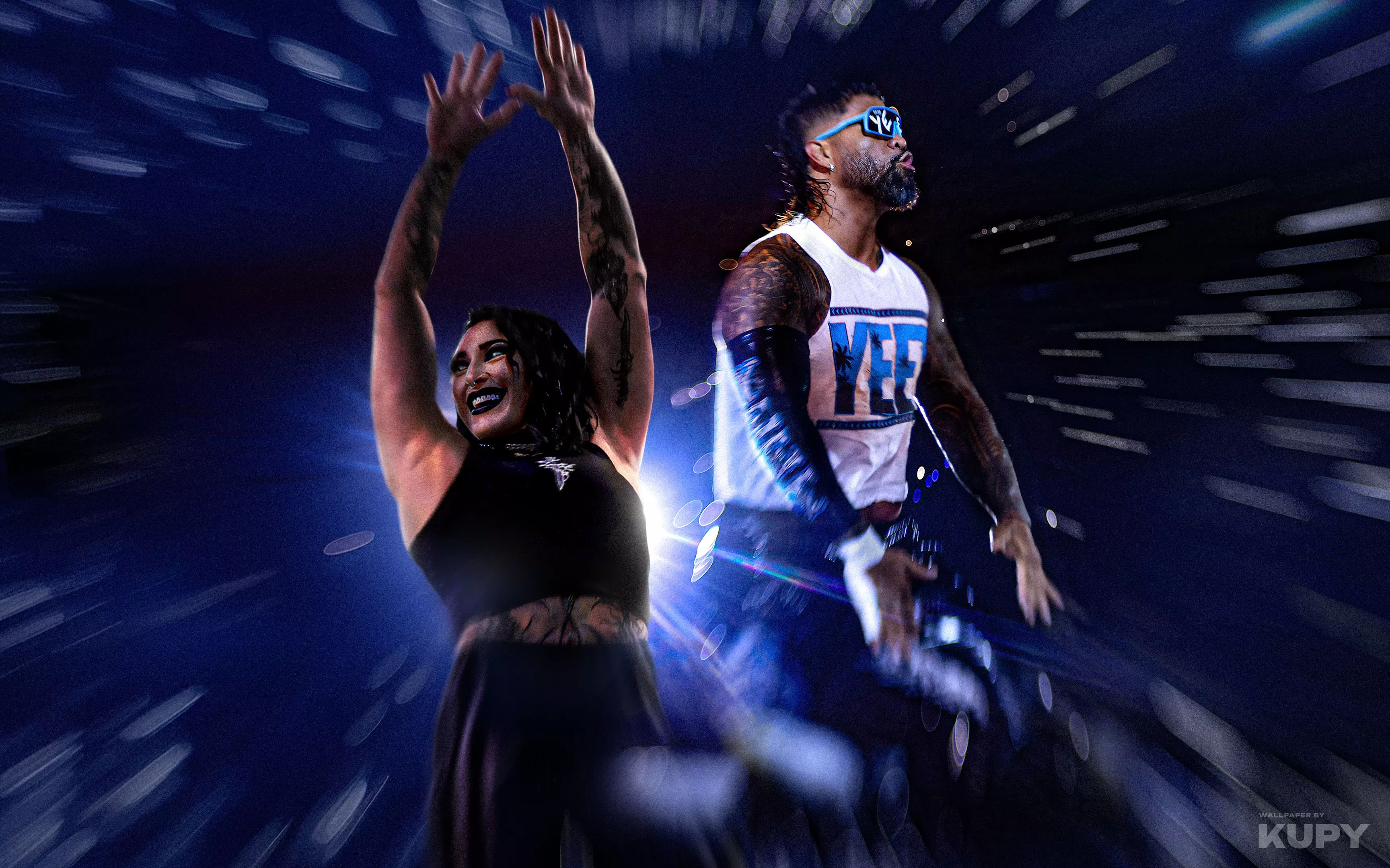 NEW Rhea Ripley and Jey Uso YEET