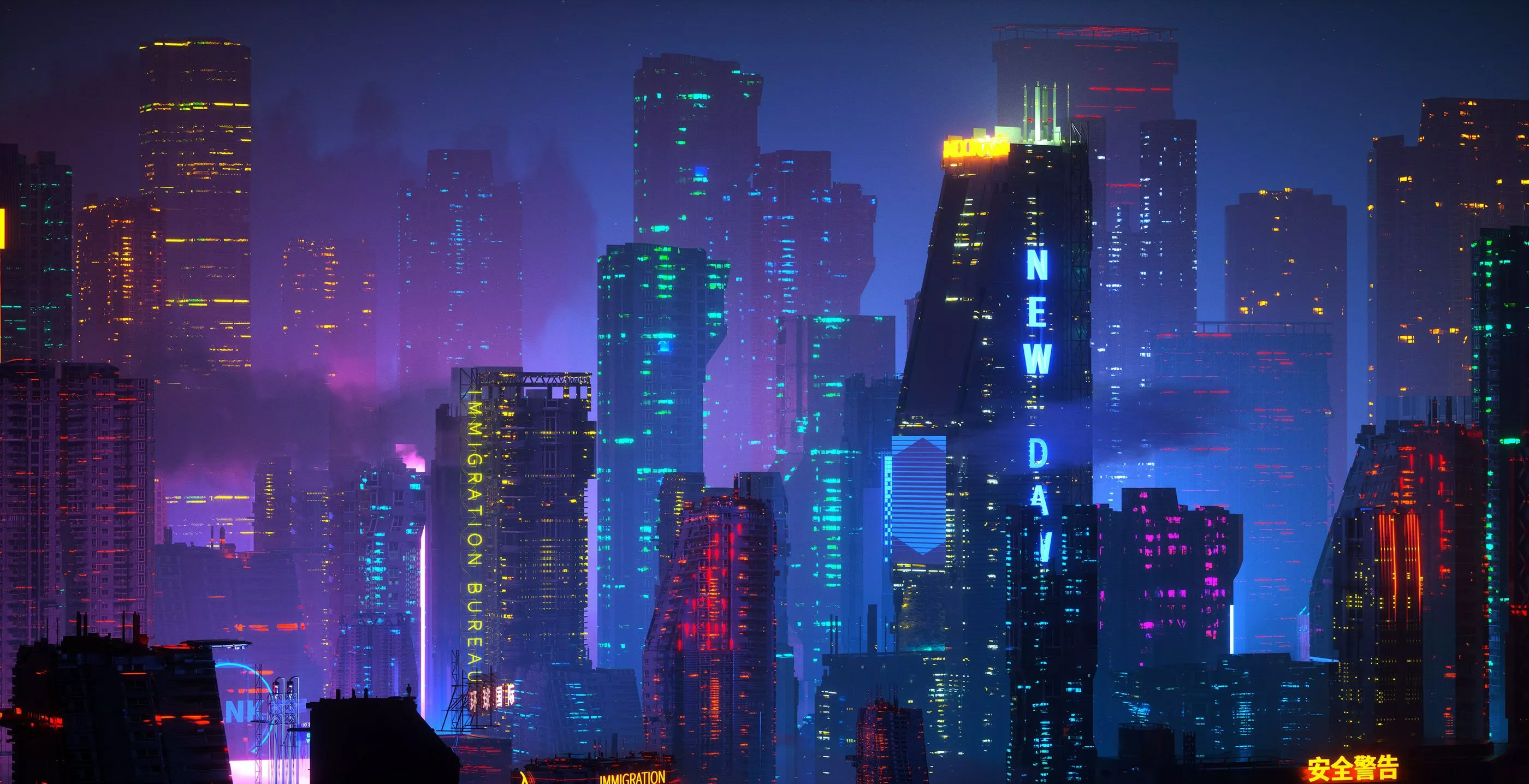 Sci Fi City HD Japan Wallpaper, HD