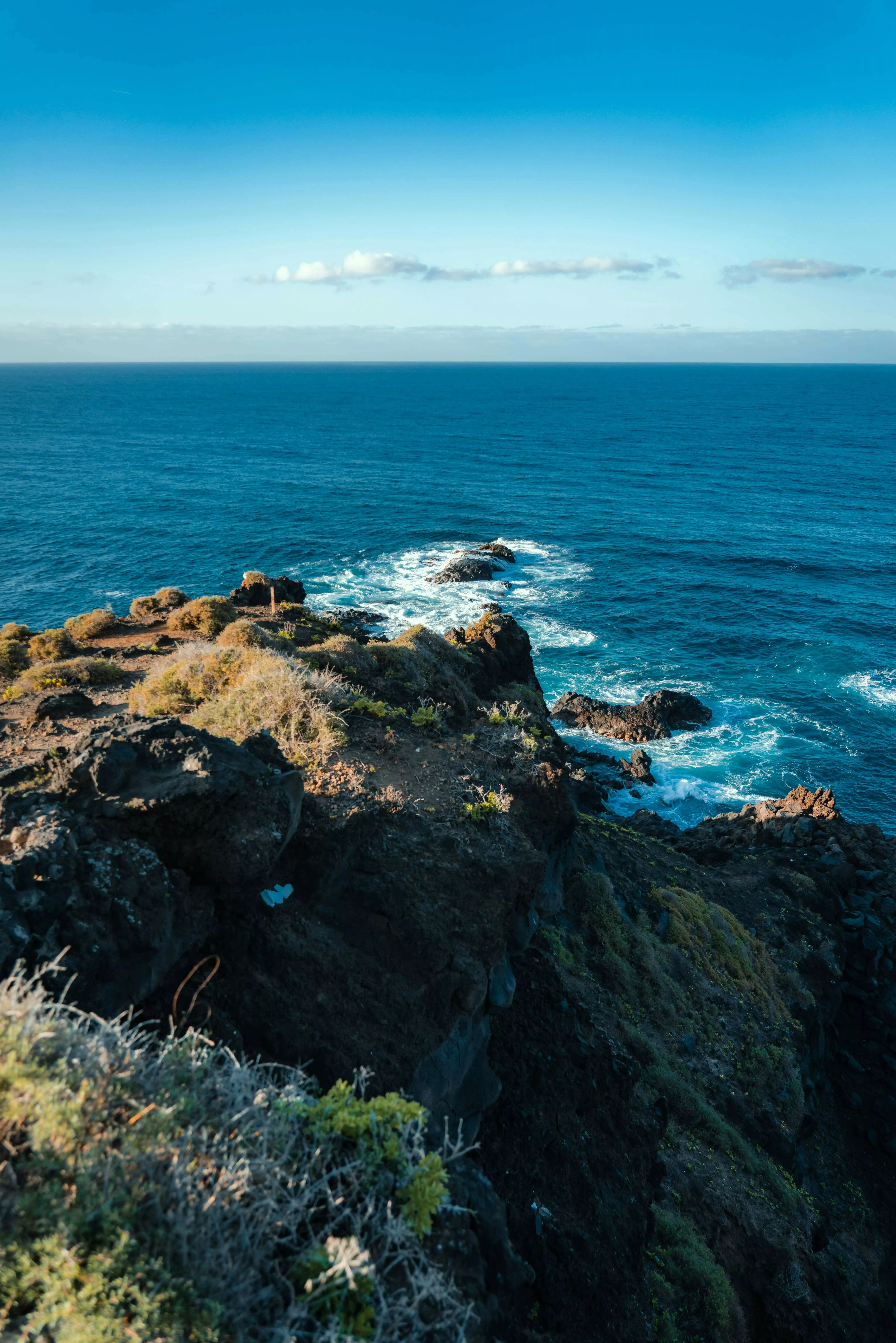 Mountain Cliff Beside the Sea · Free