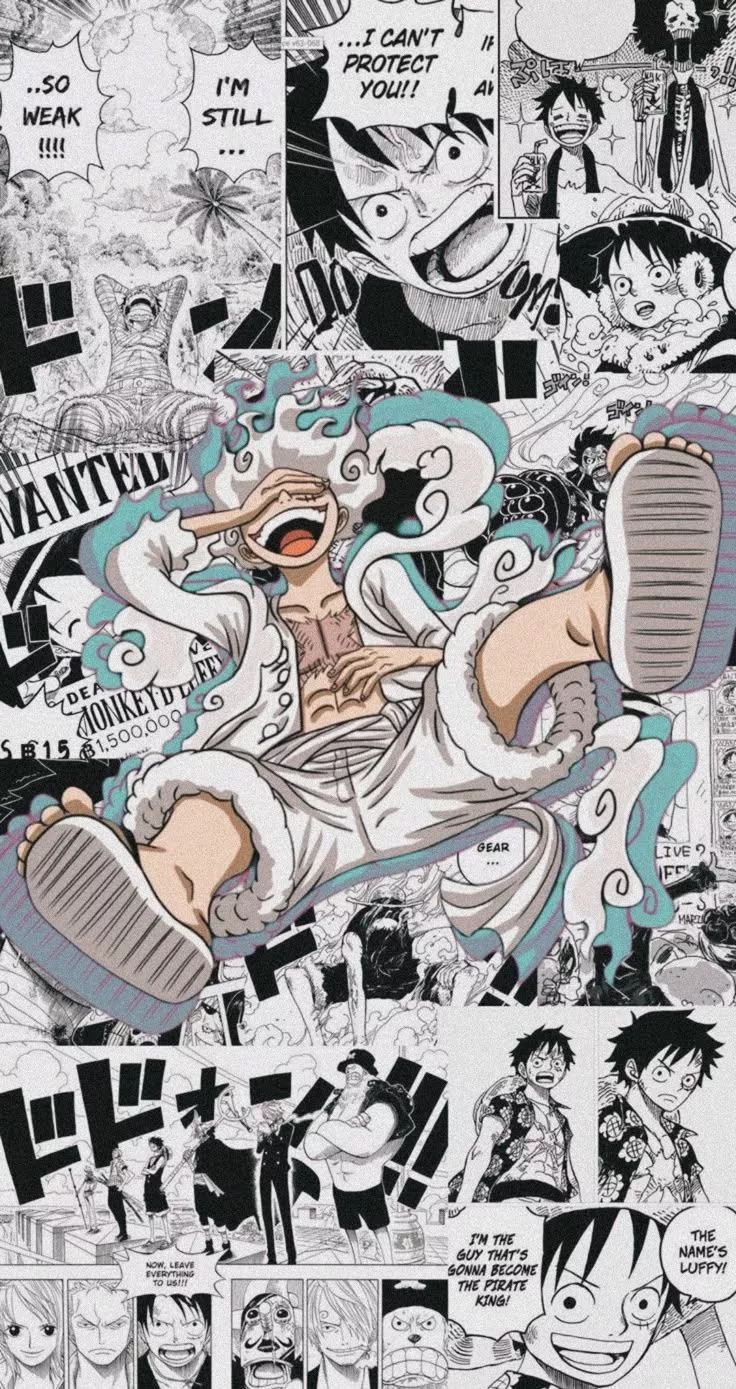 Wallpaper Luffy Gear 5