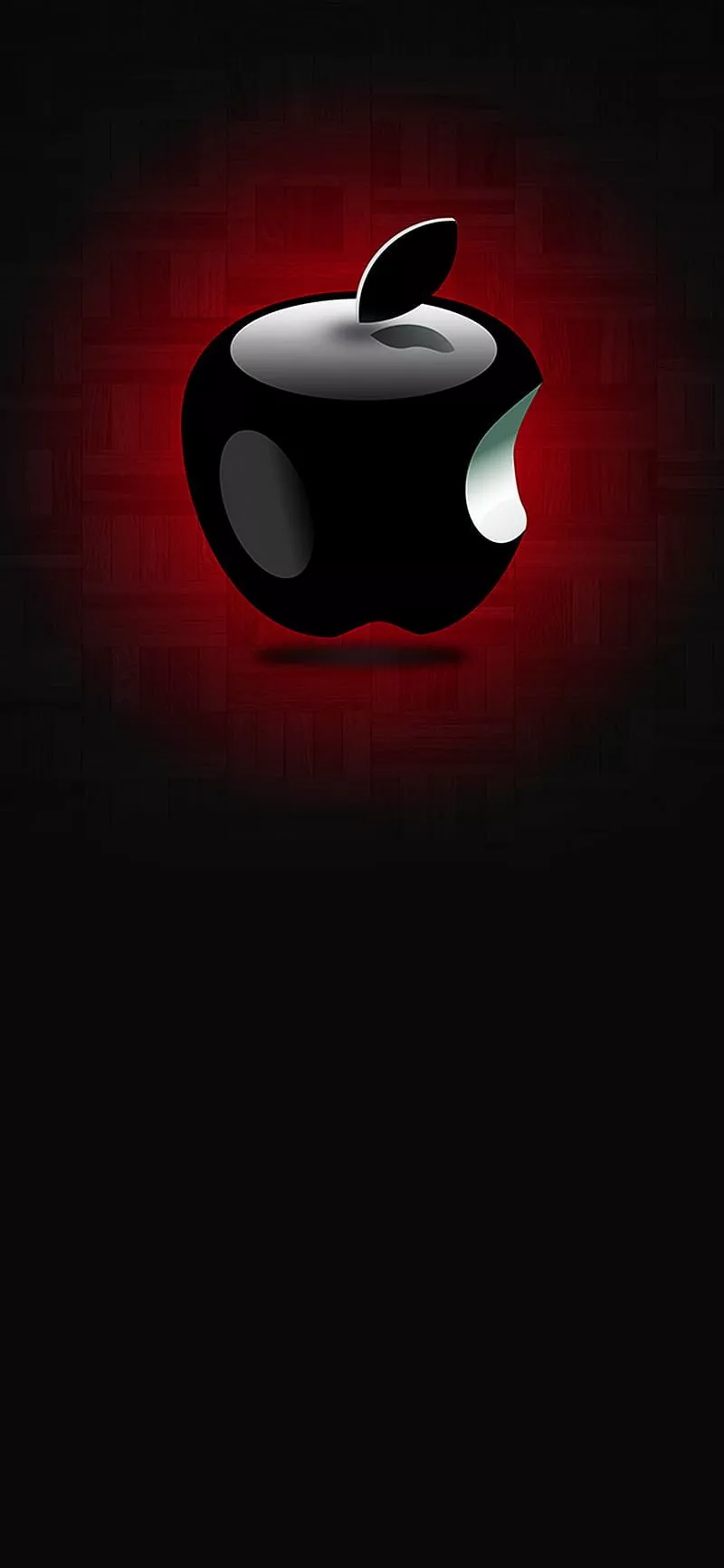 Apple Black, 3D, dark, ipad, iphone