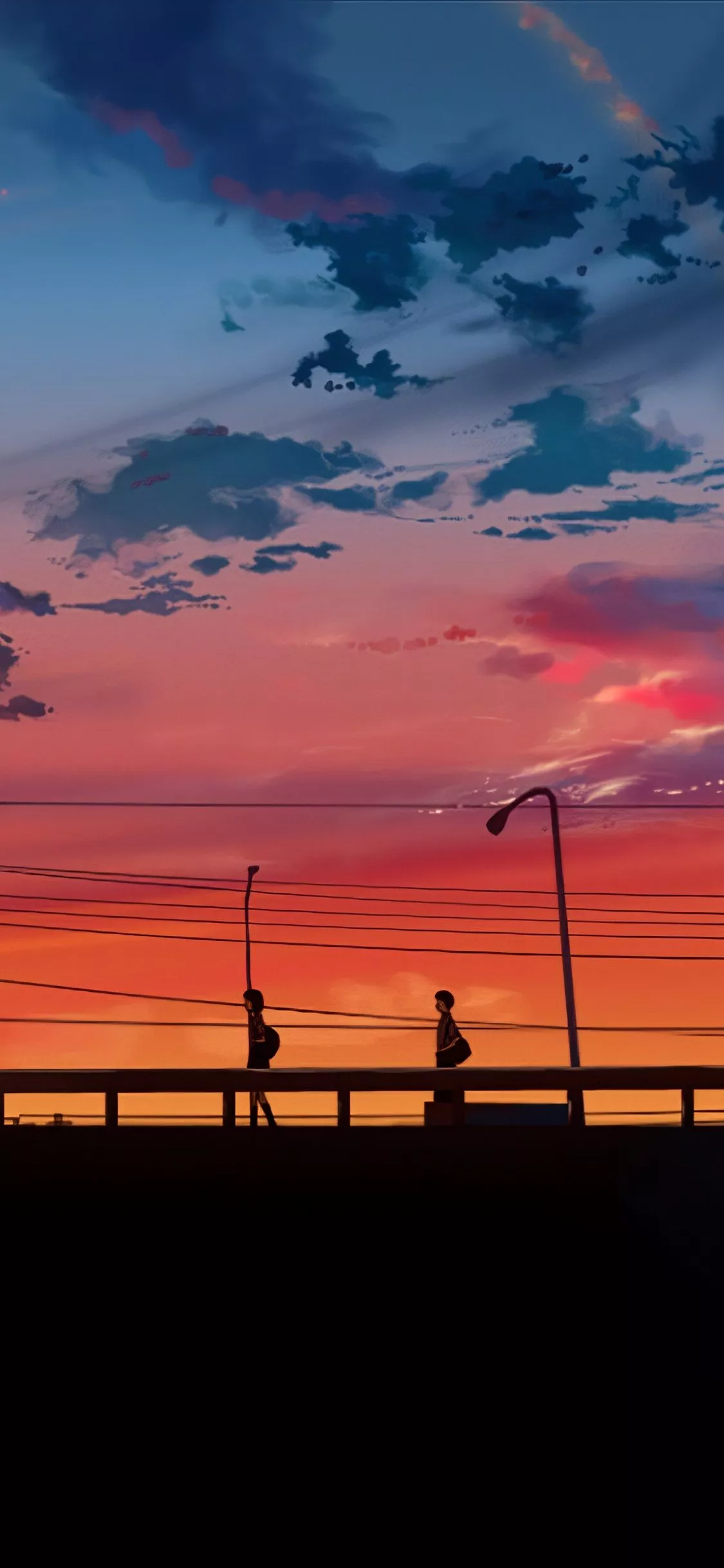 Anime 5 Centimeters Per Second, 1125x2436 Phone HD Wallpaper