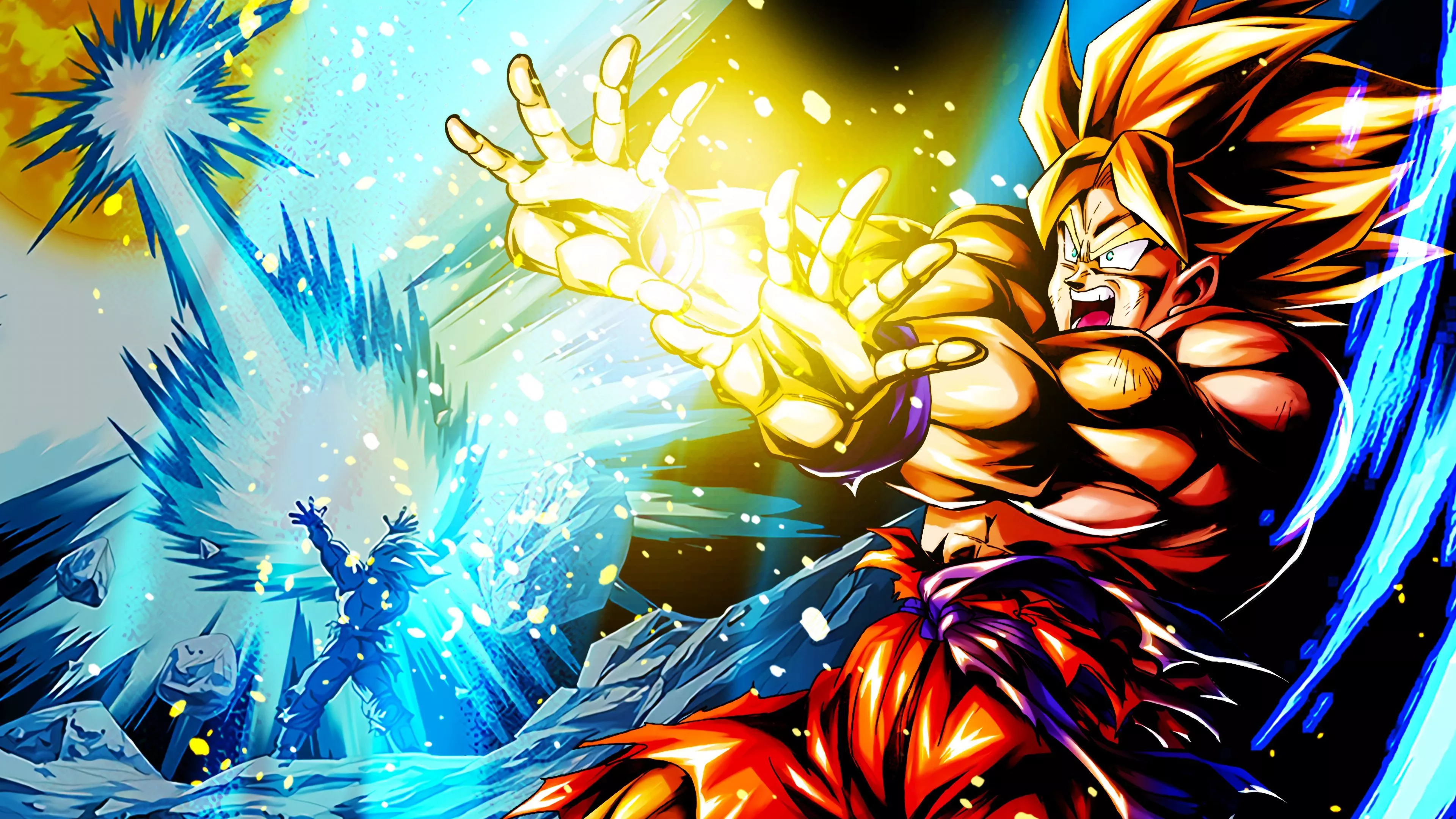 YEL Sparking Super Saiyan Goku HD