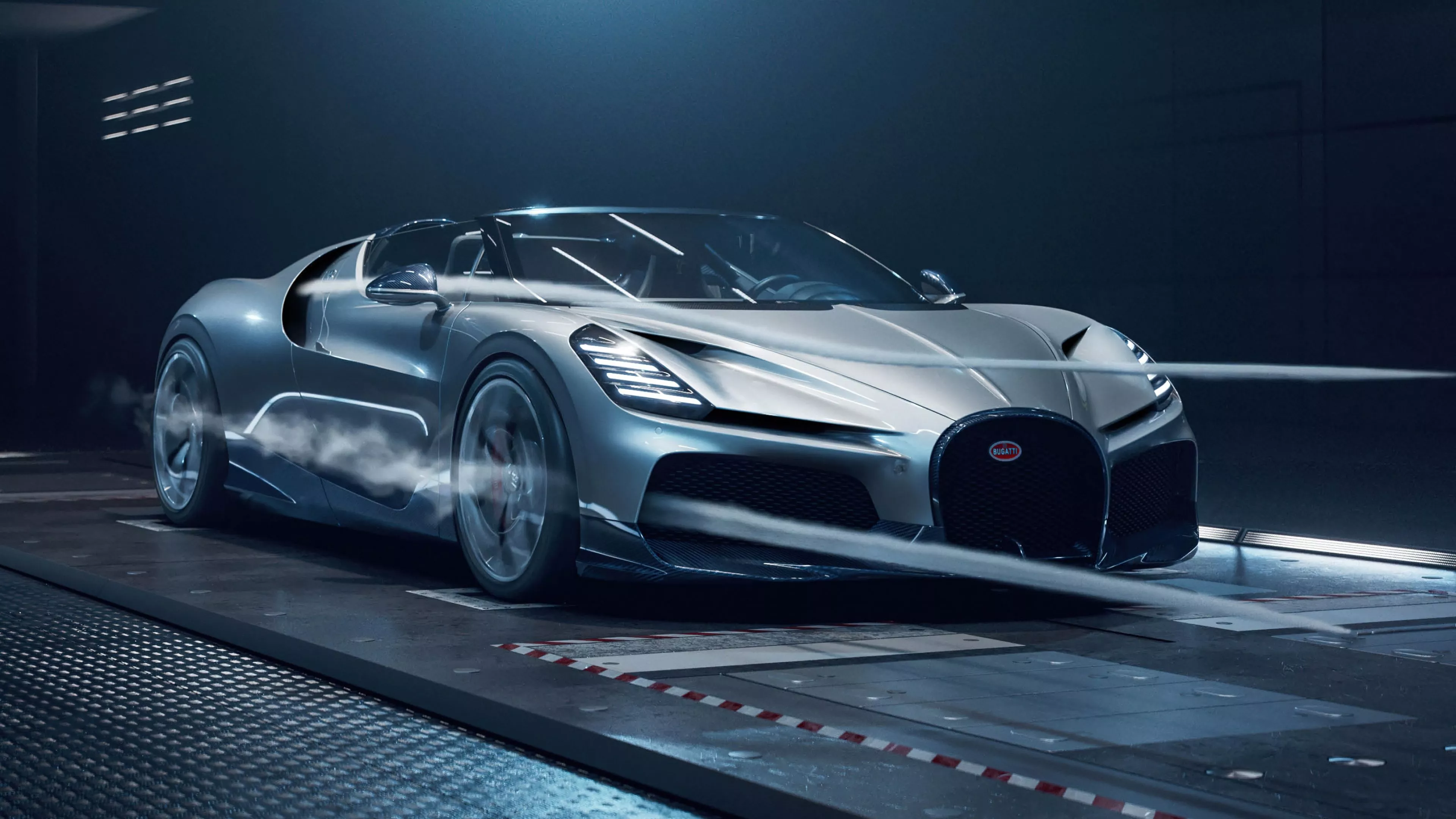 Bugatti W16 Mistral 4K Wallpaper