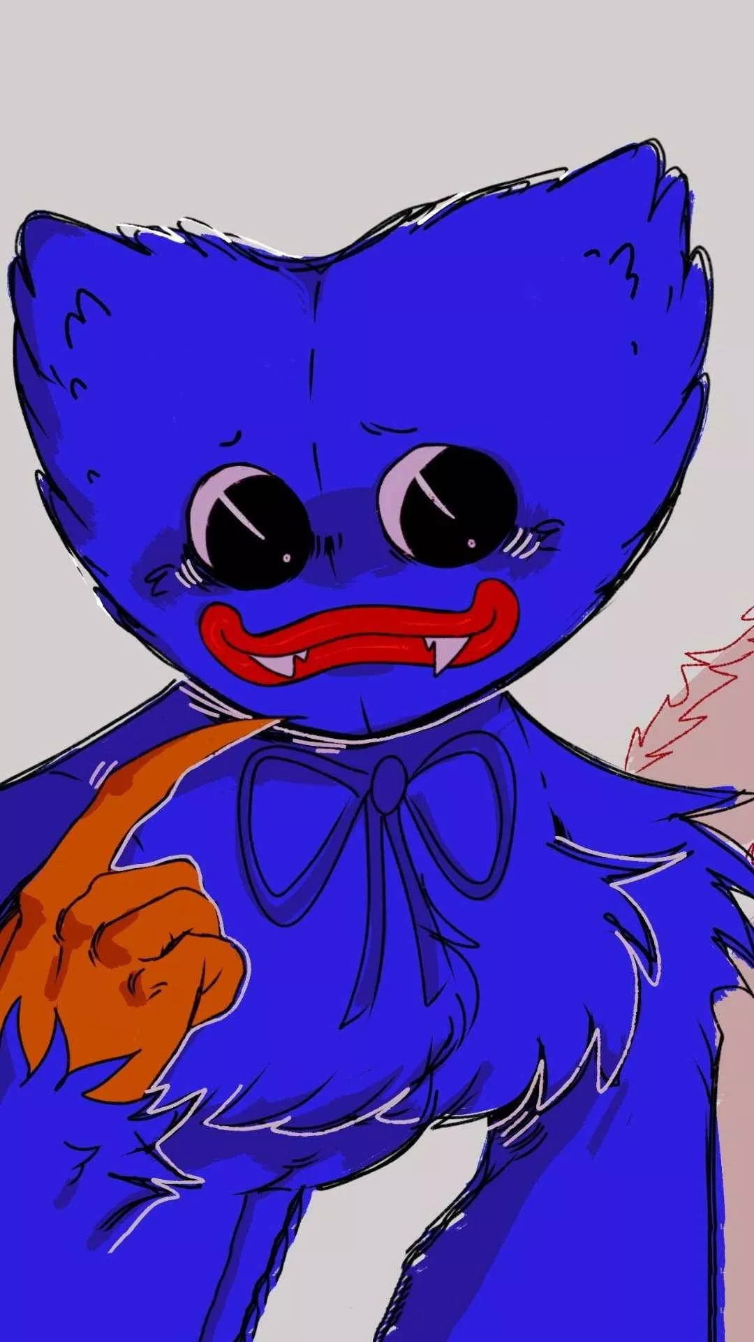 Poppy Playtime Cute Huggy Wuggy Drawing