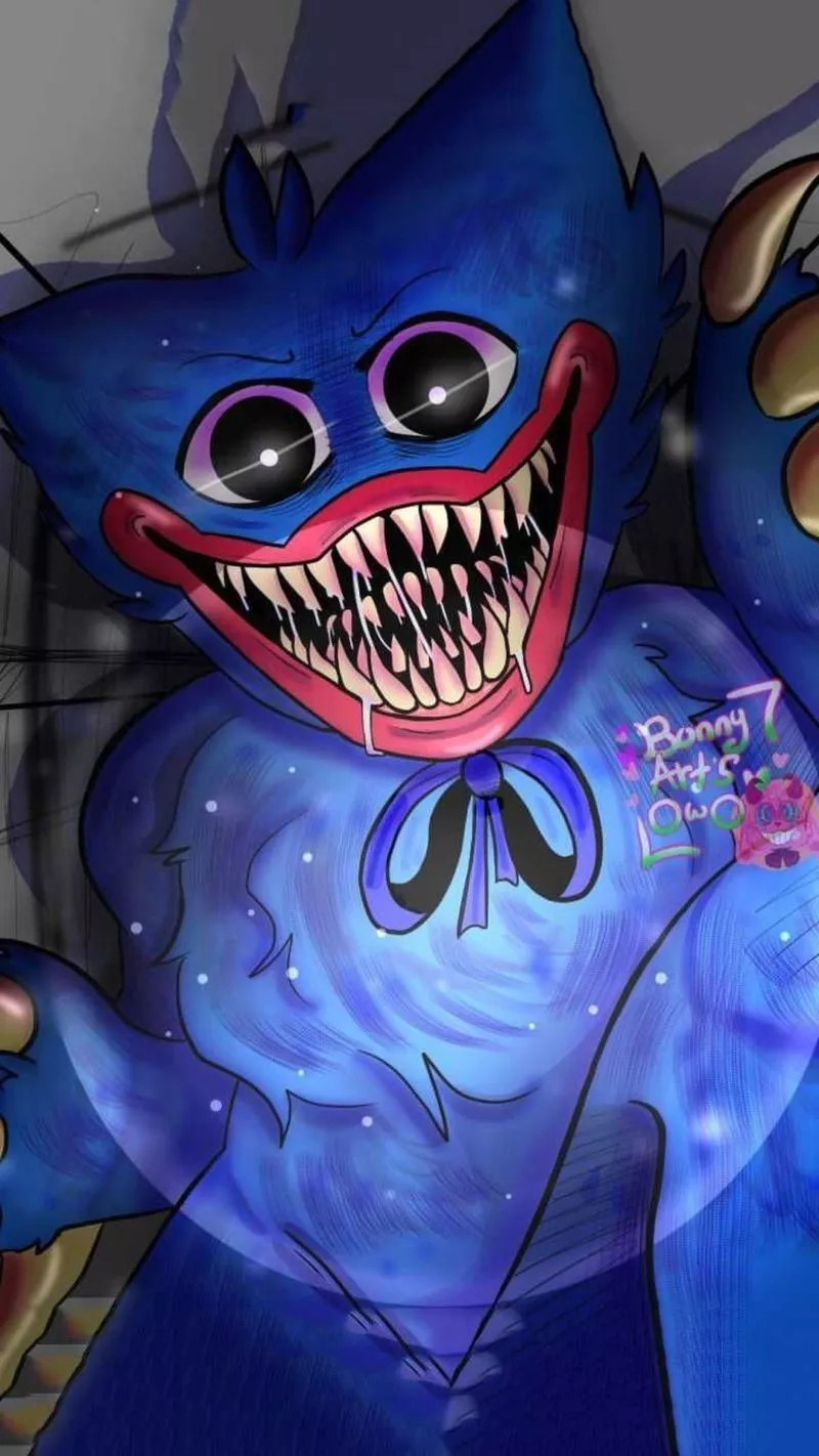 Huggy Wuggy Phone Wallpaper