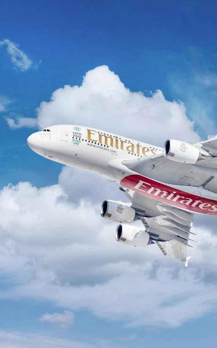 Emirates Airline A380 Airplane