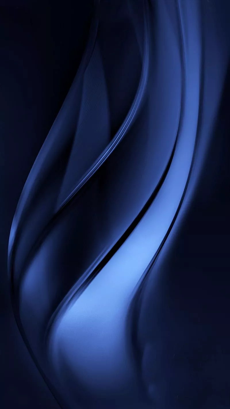 Abstract, 3D, blue, dark, ios, iphone
