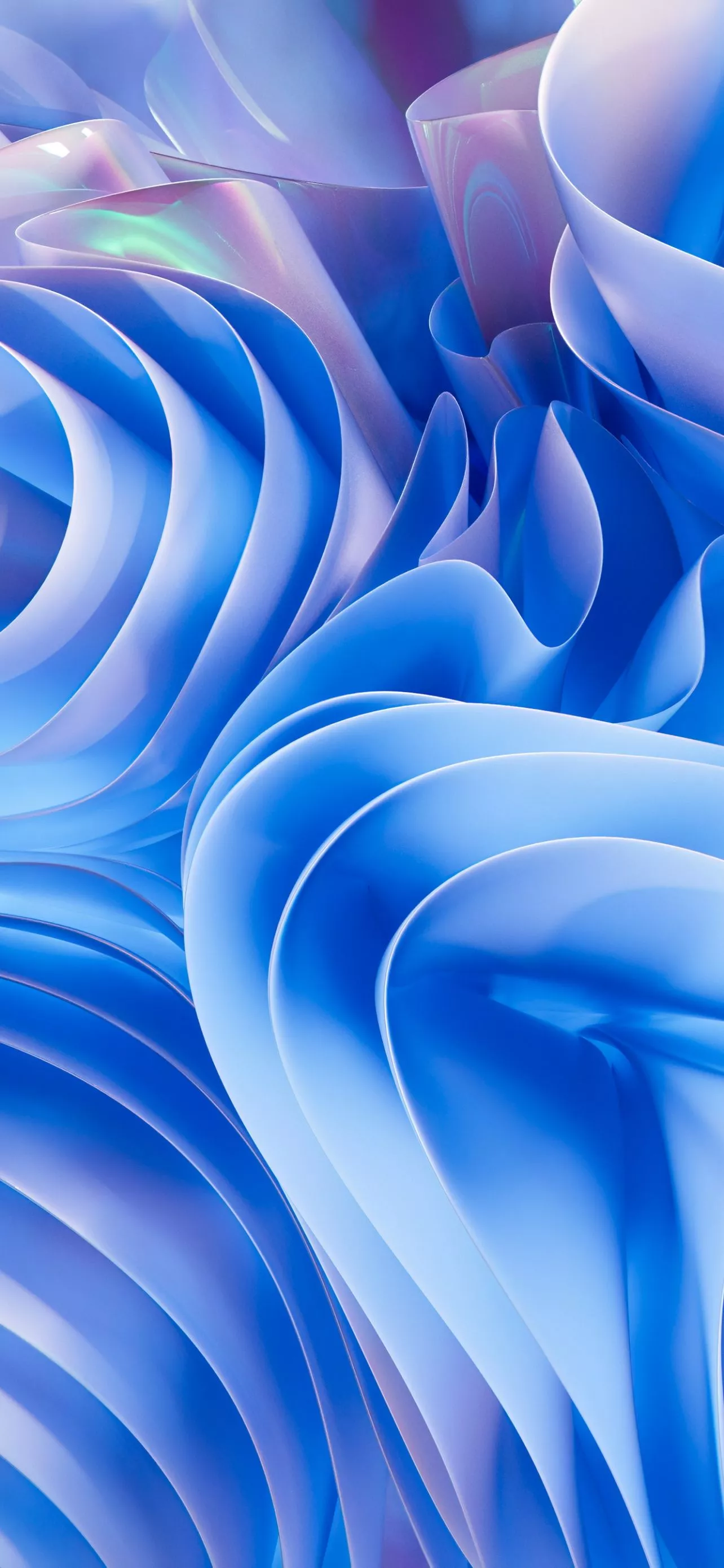 Blue aesthetic Wallpaper 4K, Abstract