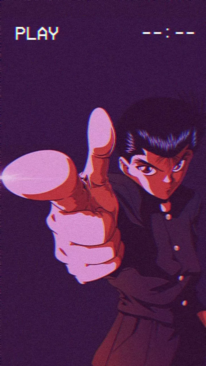 Aesthetic Anime Yusuke Urameshi