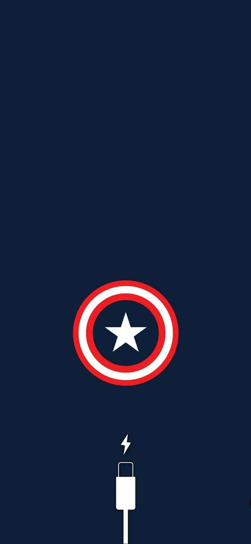 captain america minimalism wallpaper