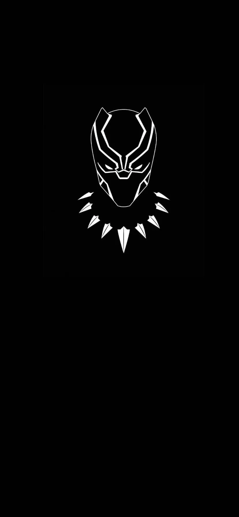 Black Panther Minimalist Marvel iPhone