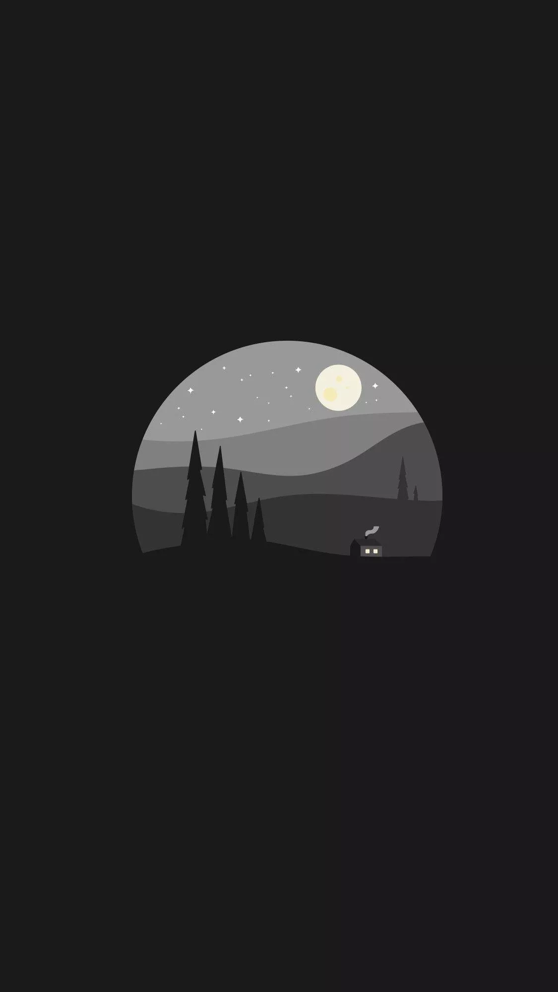 Dark Minimal Wallpaper Free