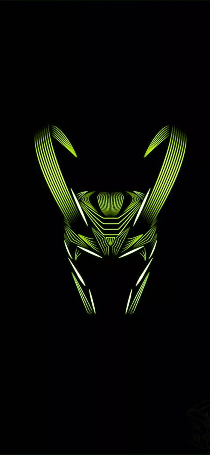 Minimalist Loki Helmet Marvel iPhone Xr