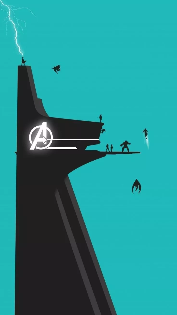 Avengers wallpaper, Marvel phone