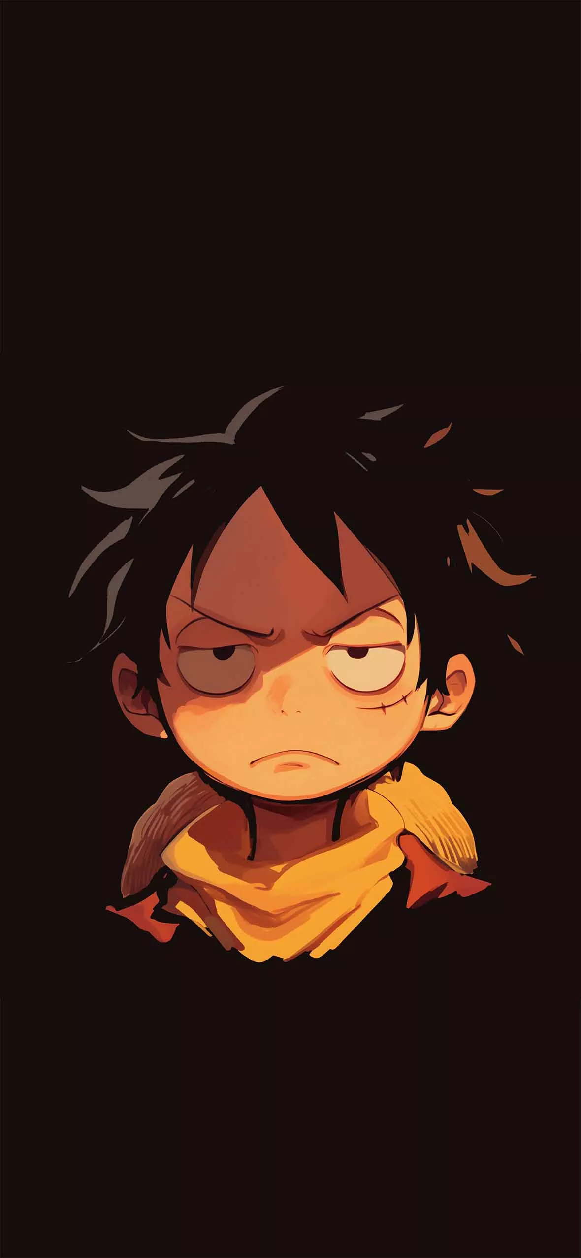 Luffy Ignorant Art Wallpaper