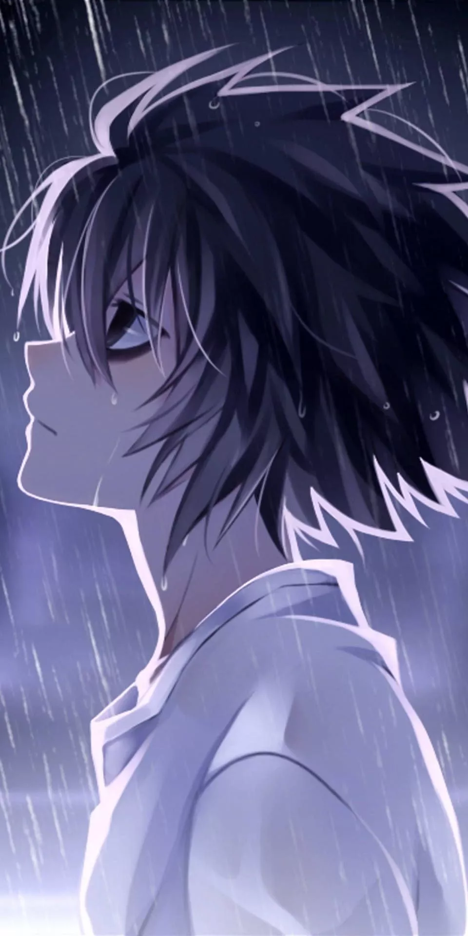 L Under The Rain Death Note Phone