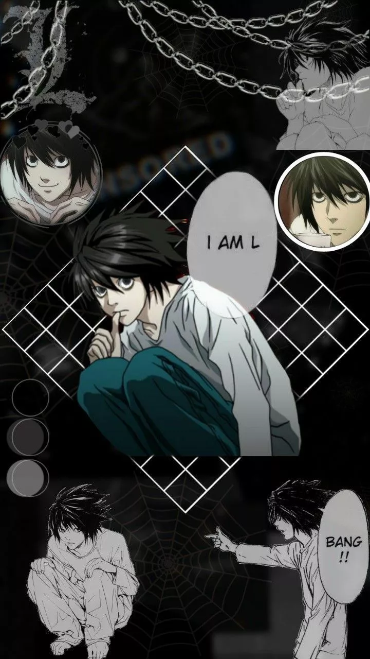 L Lawliet Aesthetic Wallpaper