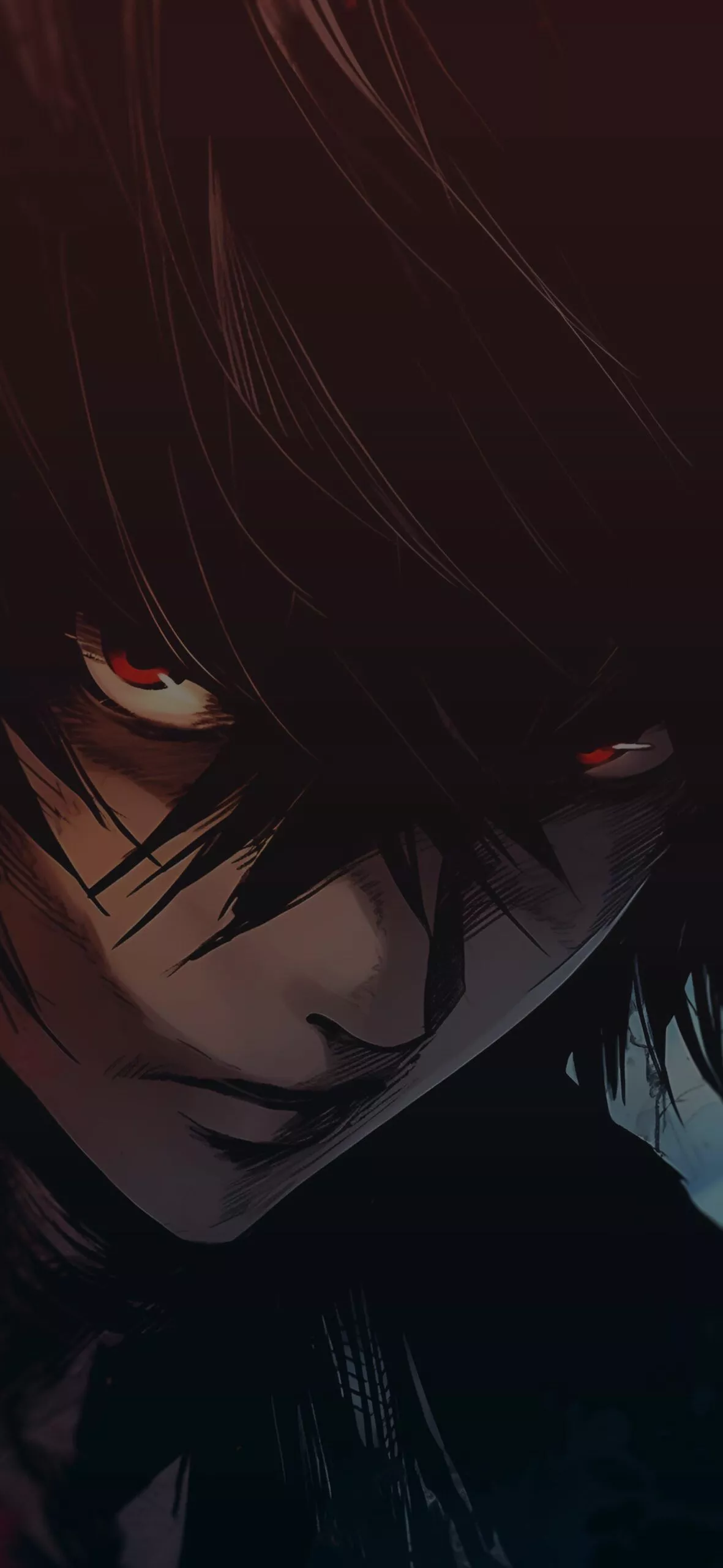 Death Note L Vintage Art Wallpaper