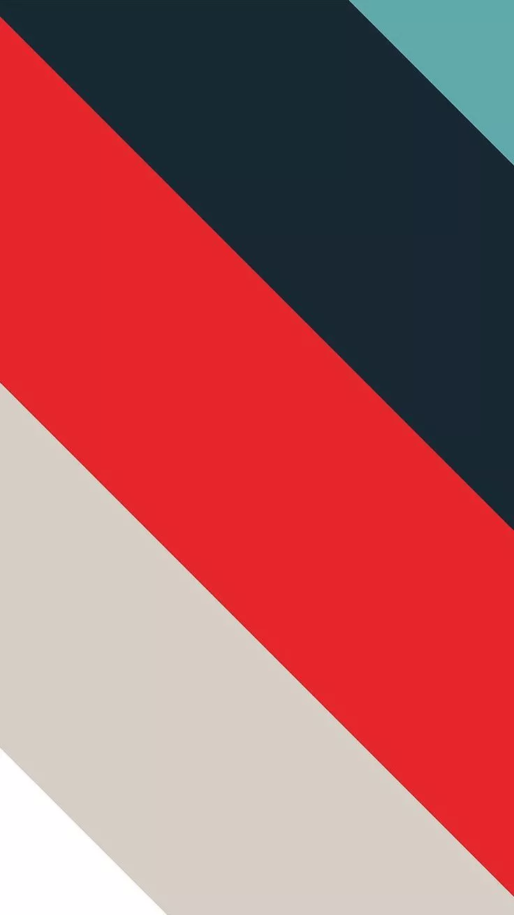 Blue Red Stripe Minimal Pattern