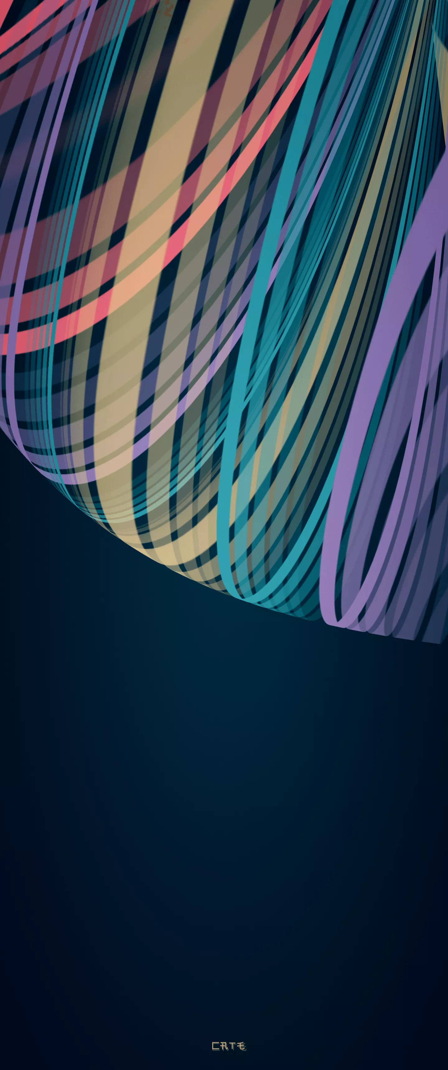 colorful swirls wallpaper for iPhone