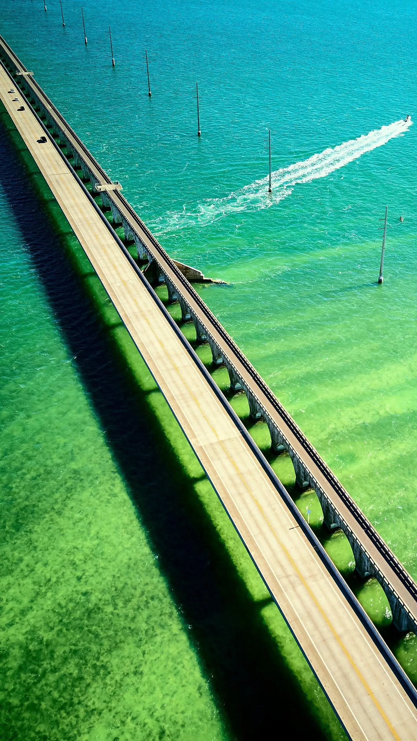 Seven Mile Bridge Florida Keys 4K