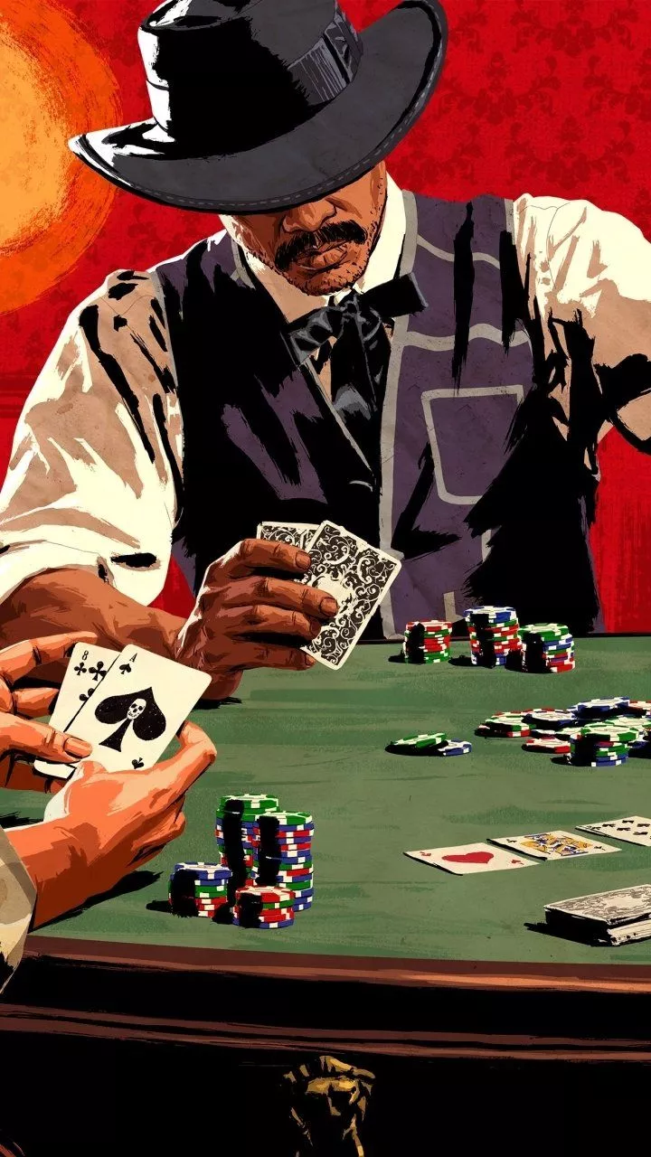 Poker Video Game Red Dead Redemption 2