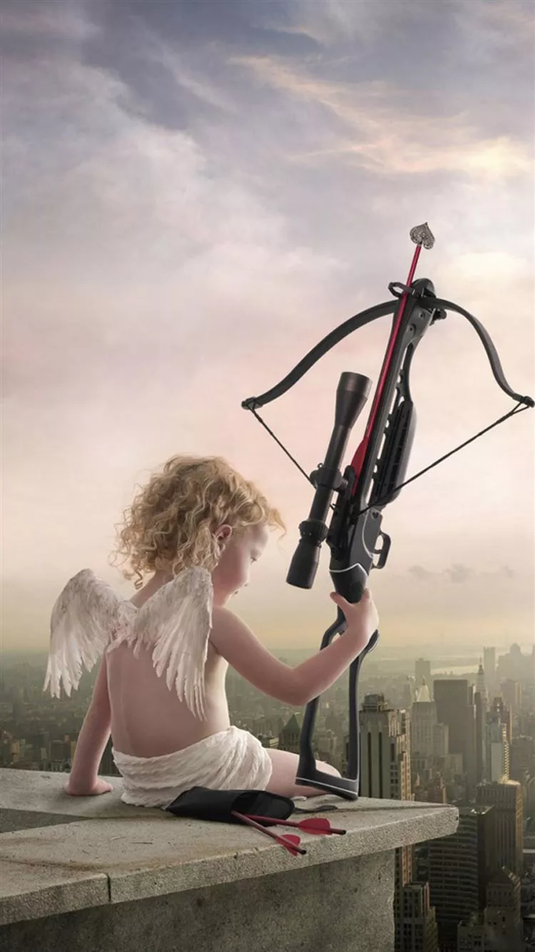 Best Cupid iPhone 8 HD Wallpaper