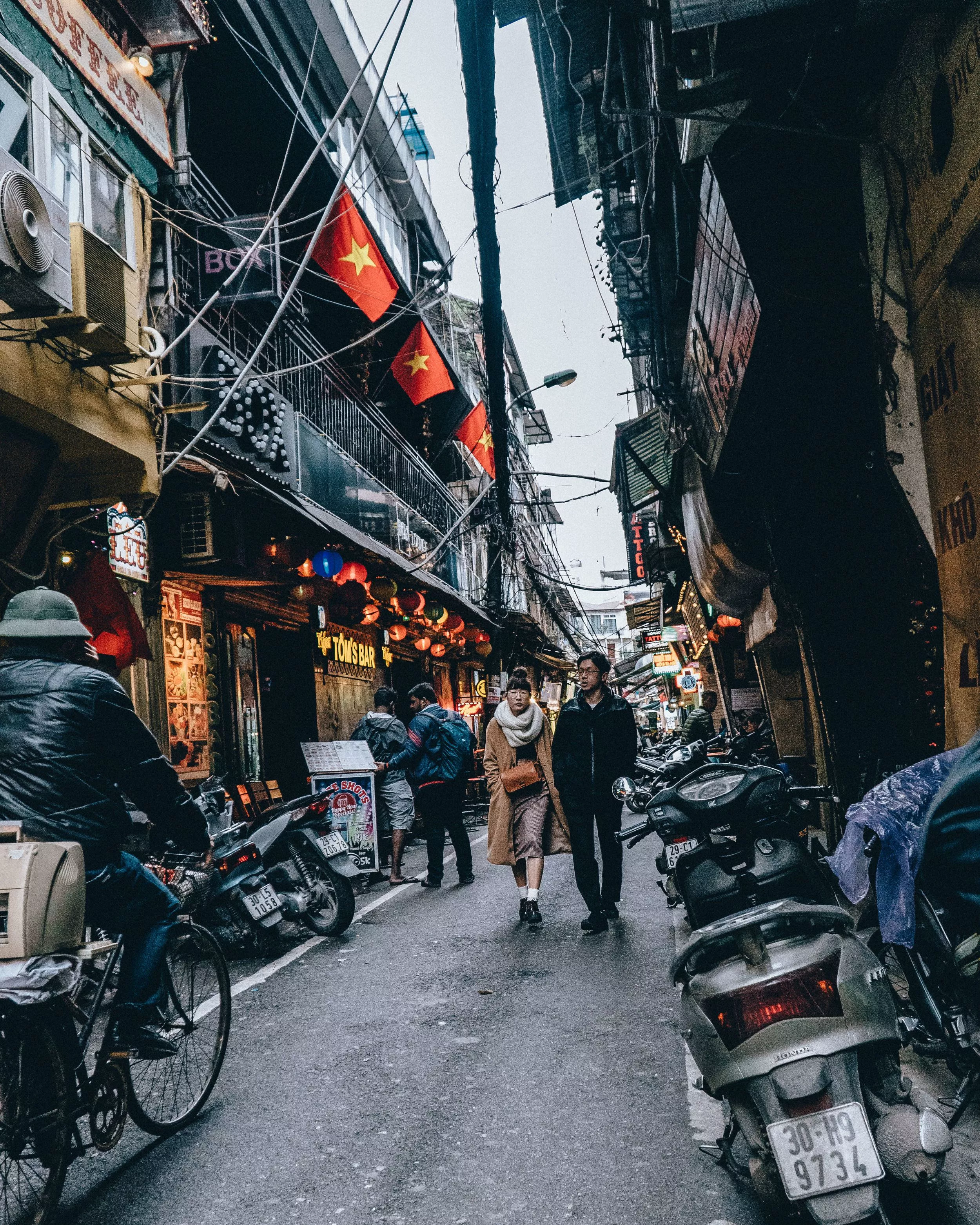 Street Photography in Hanoi, Vietnam