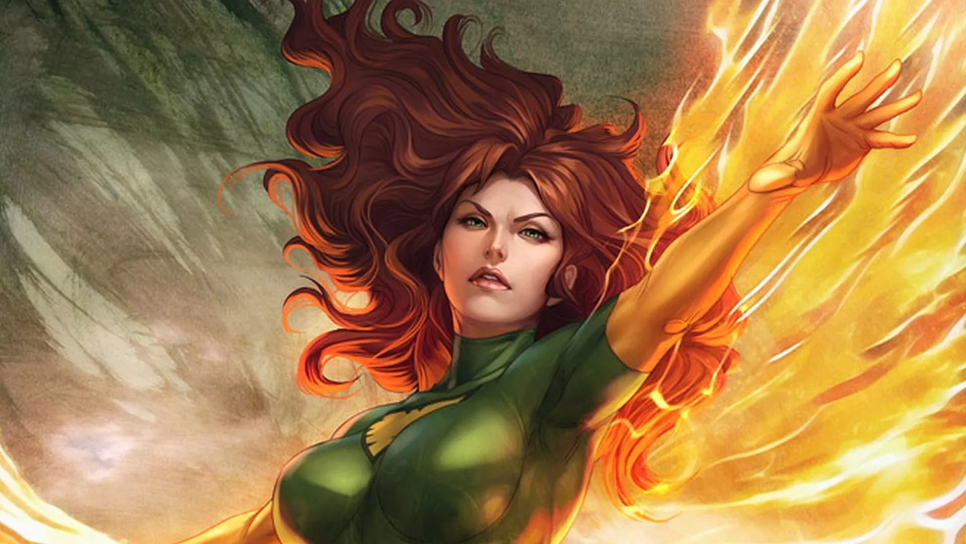 Comic Phoenix HD Wallpaper