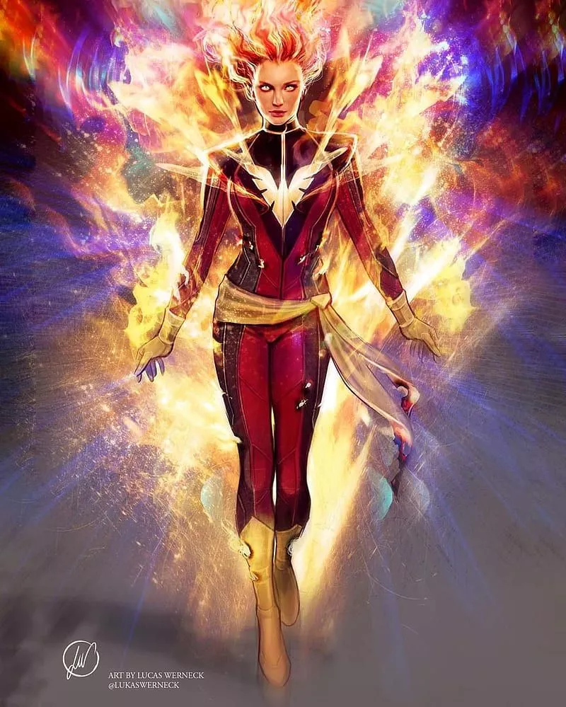 HD phoenix force wallpaper