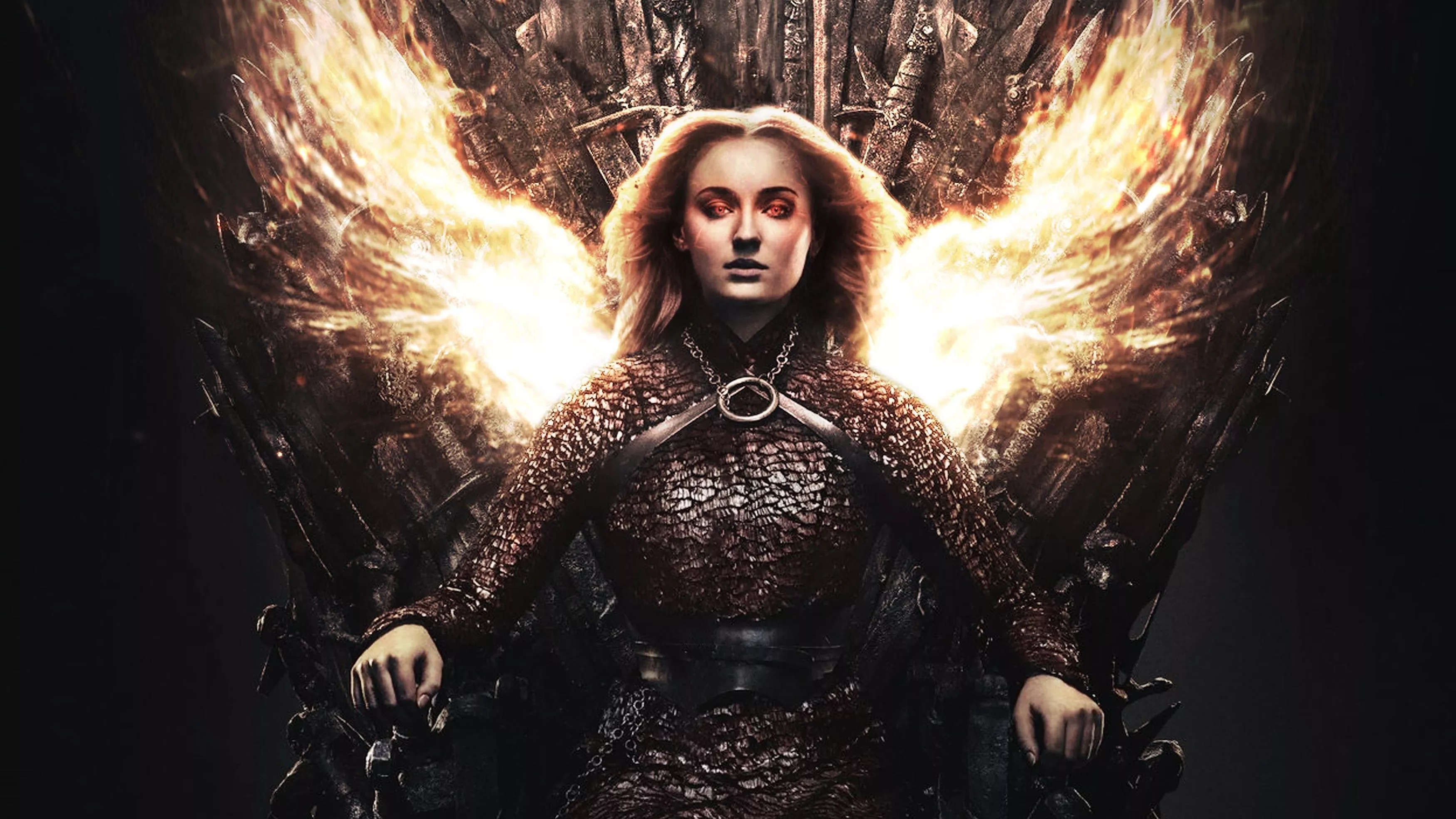 Thrones Sansa As Jean Grey Wallpaper, HD