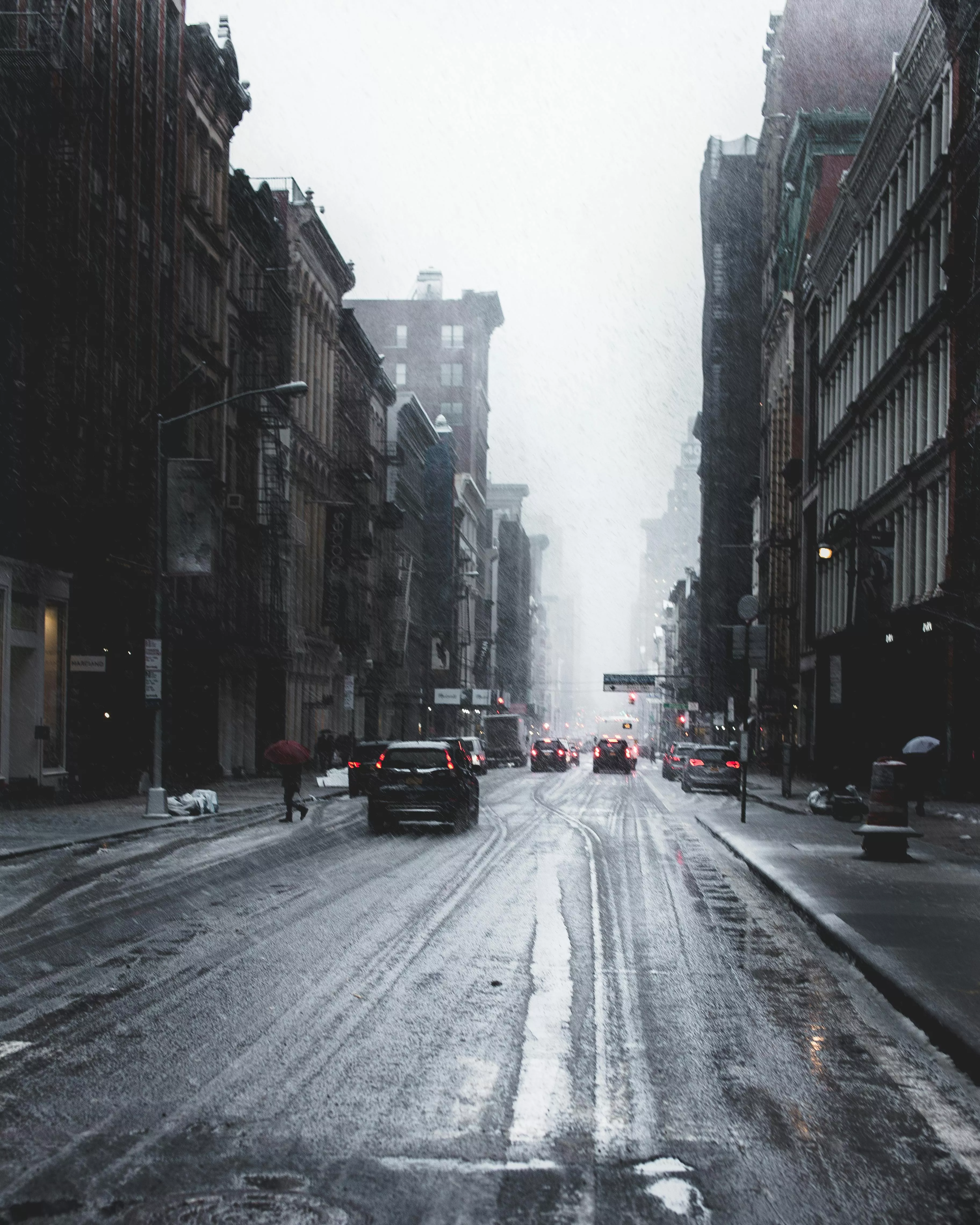 Rainy Street Photo, Download The BEST