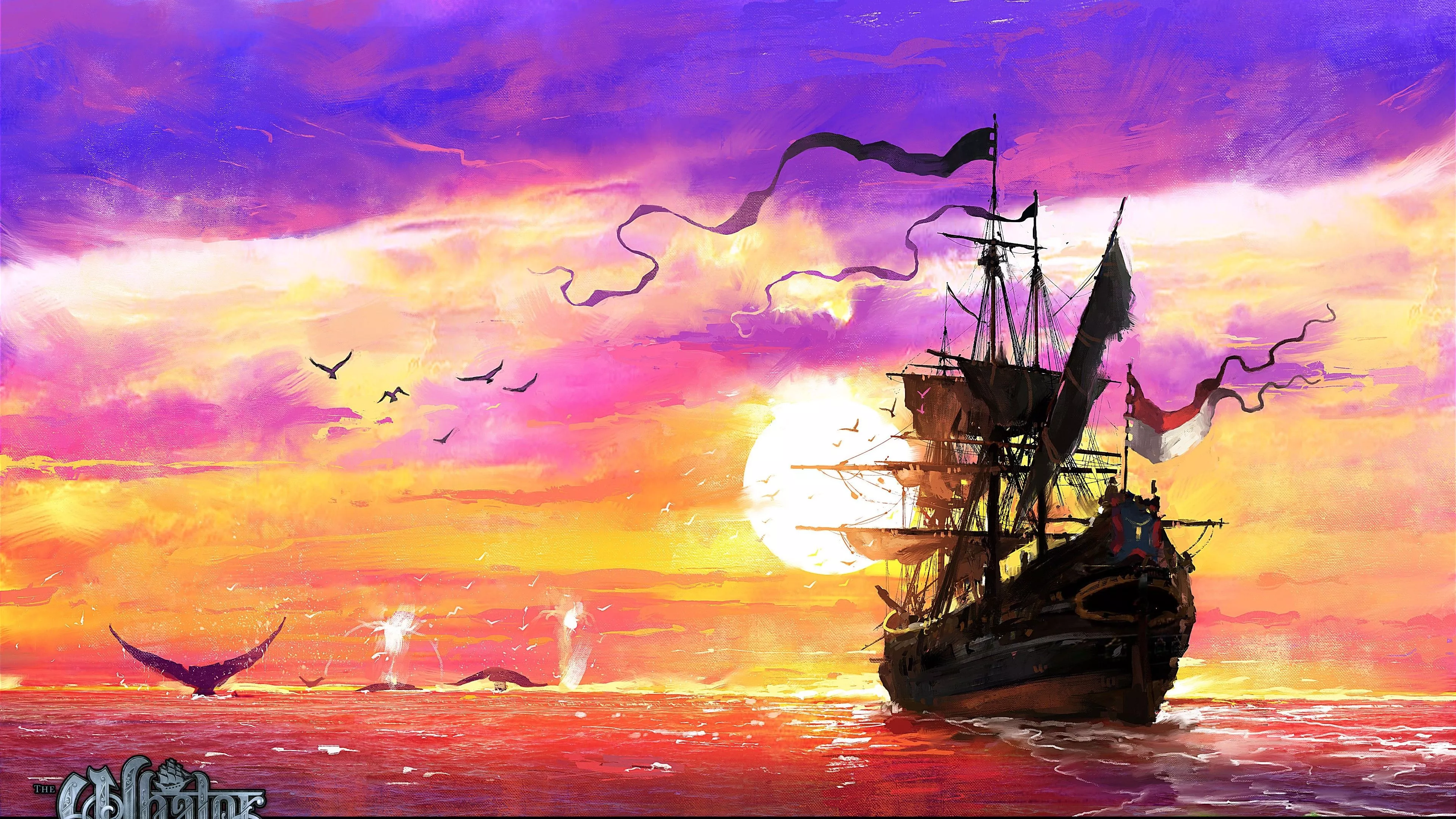 Sailing Ship Art Wallpaper, HD Artist