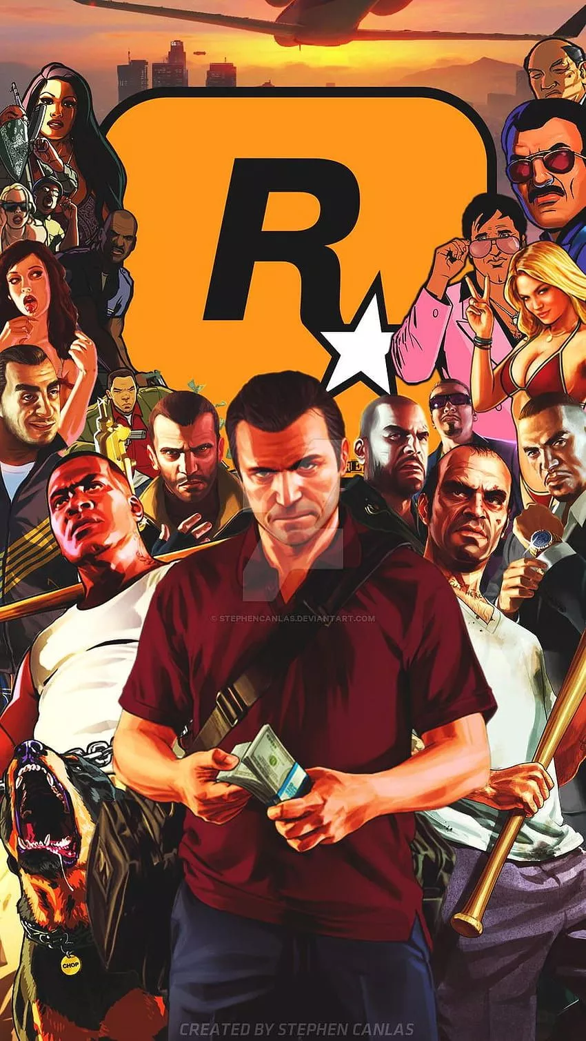 iPhone, gta 5 phone HD phone wallpaper