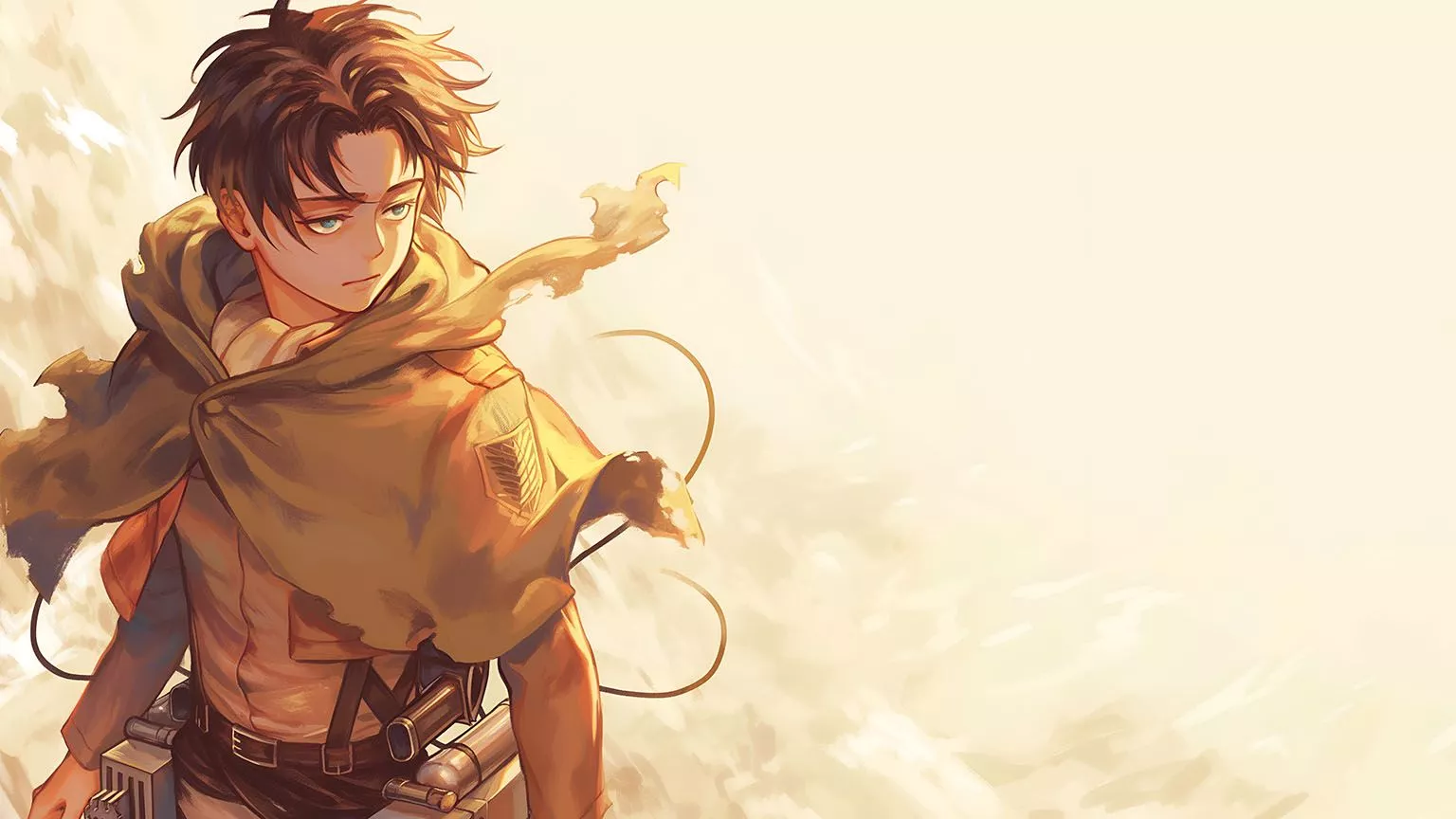 Eren Yeager Cute Clipart Minimalist