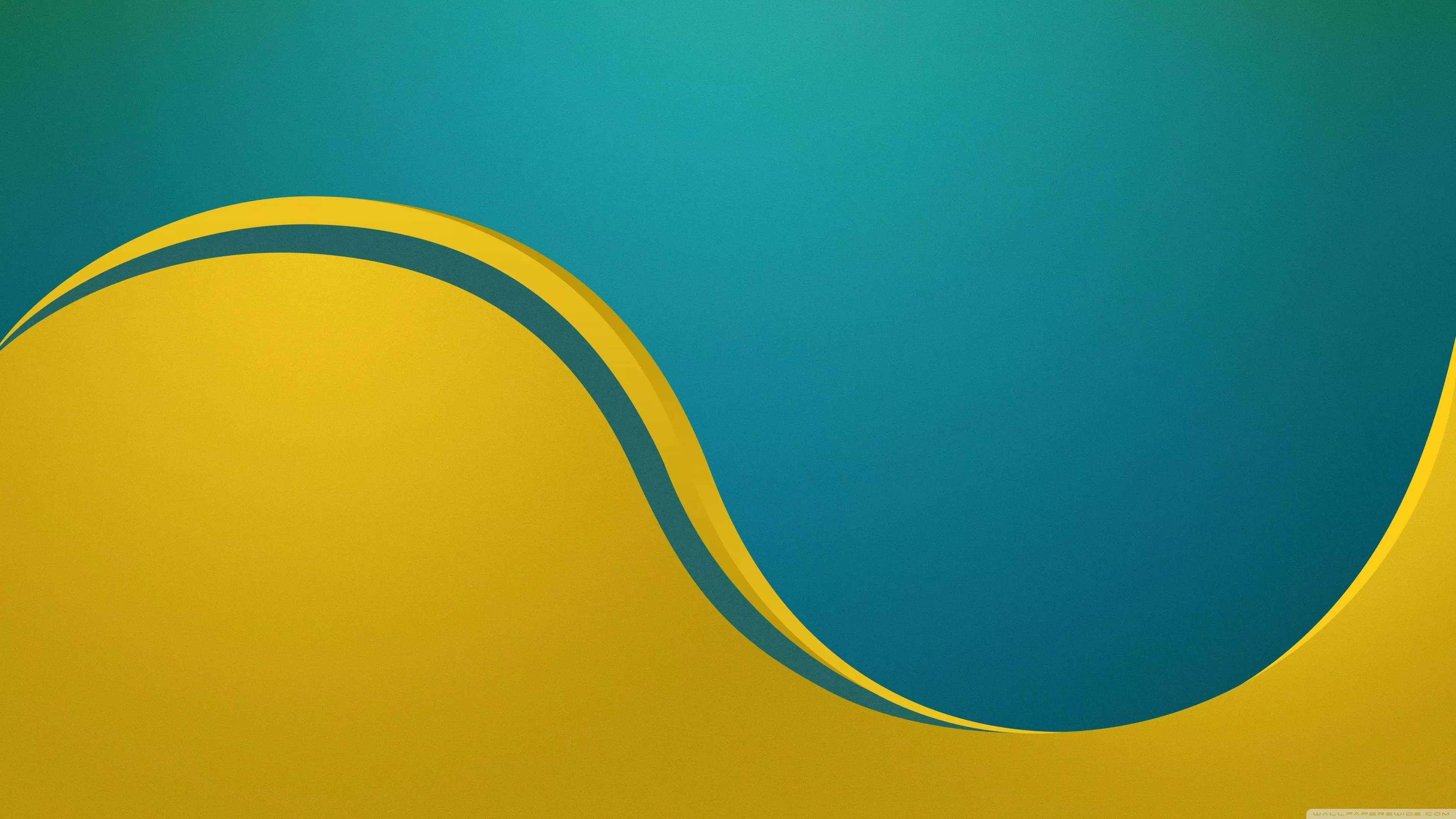 Abstract Colors Yellow Green Ultra HD