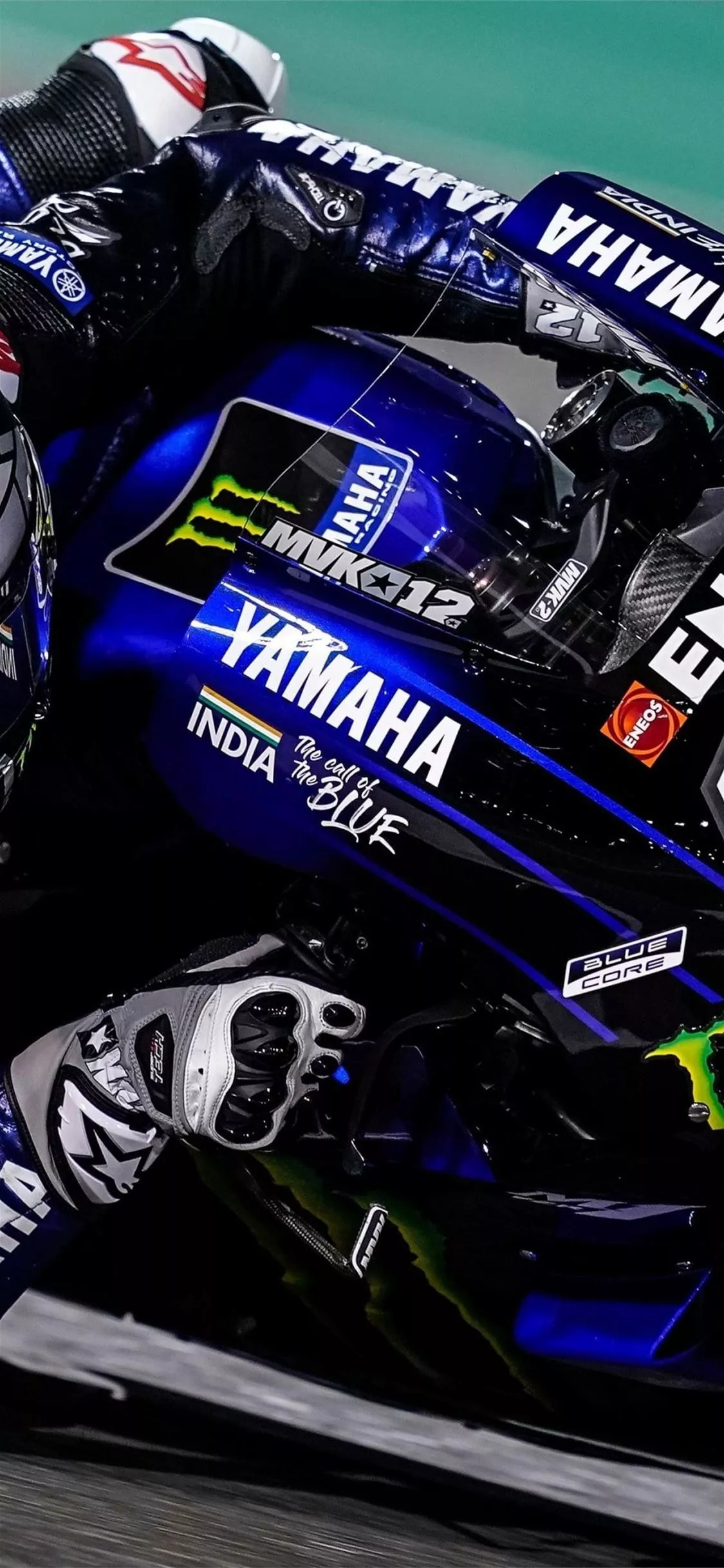 Yamaha MotoGP Cave iPhone Wallpaper